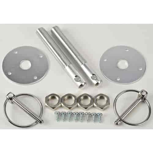 Aluminum Hood and Deck Lid Pin Kit Pin Length: 4"