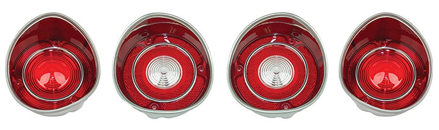 Tail Light Lens and Housing Kit for 1971 Chevy Chevelle
