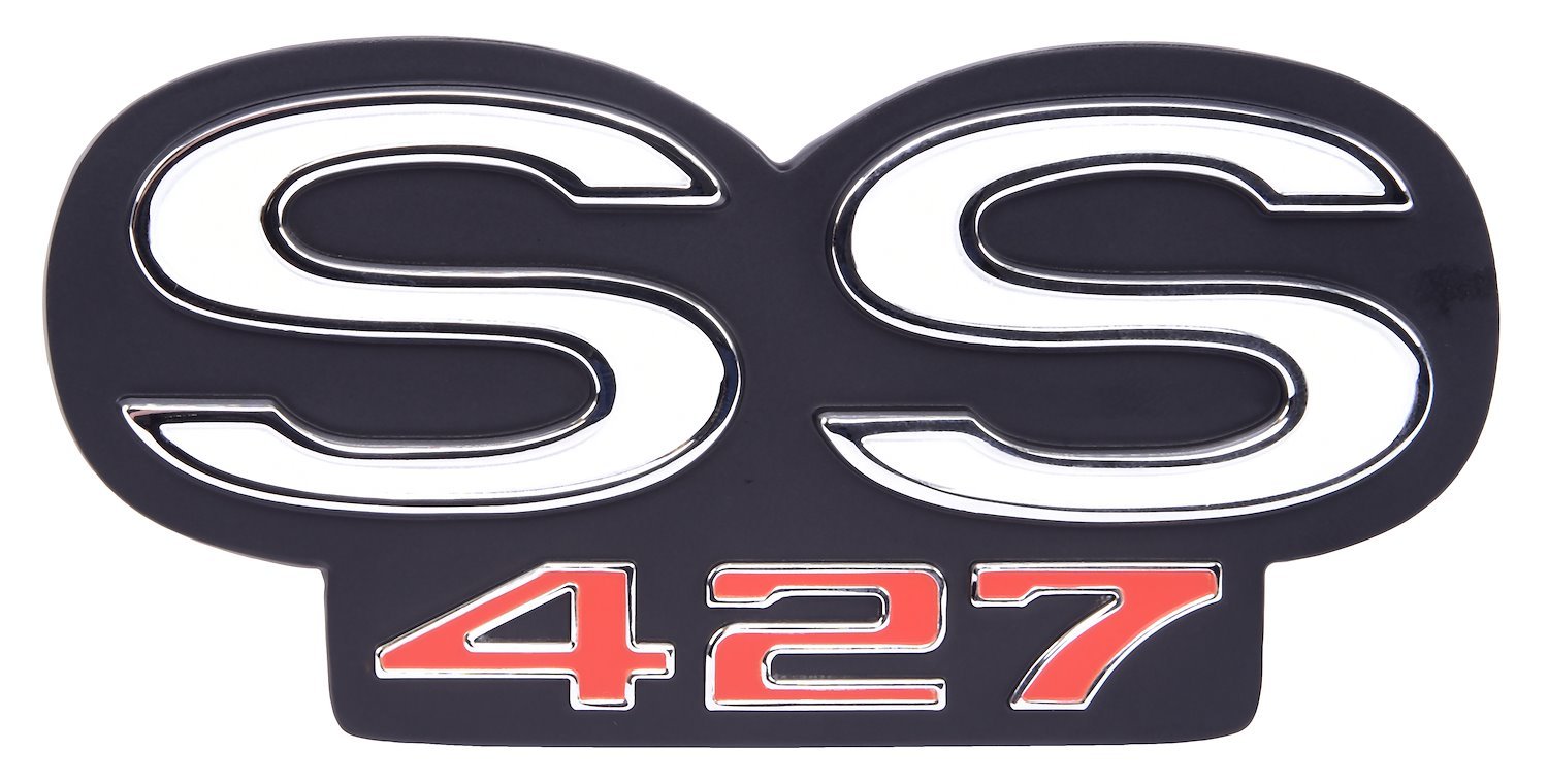 SS 427 Grille/Rear Panel Emblem for 1966-1967 Chevrolet Chevelle SS 427