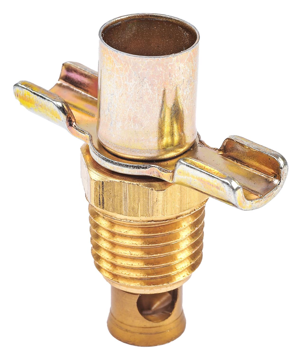 Drain Petcock Male Fits Select 1962-1988 GM Models [Brass, 1/4 in. NPT]