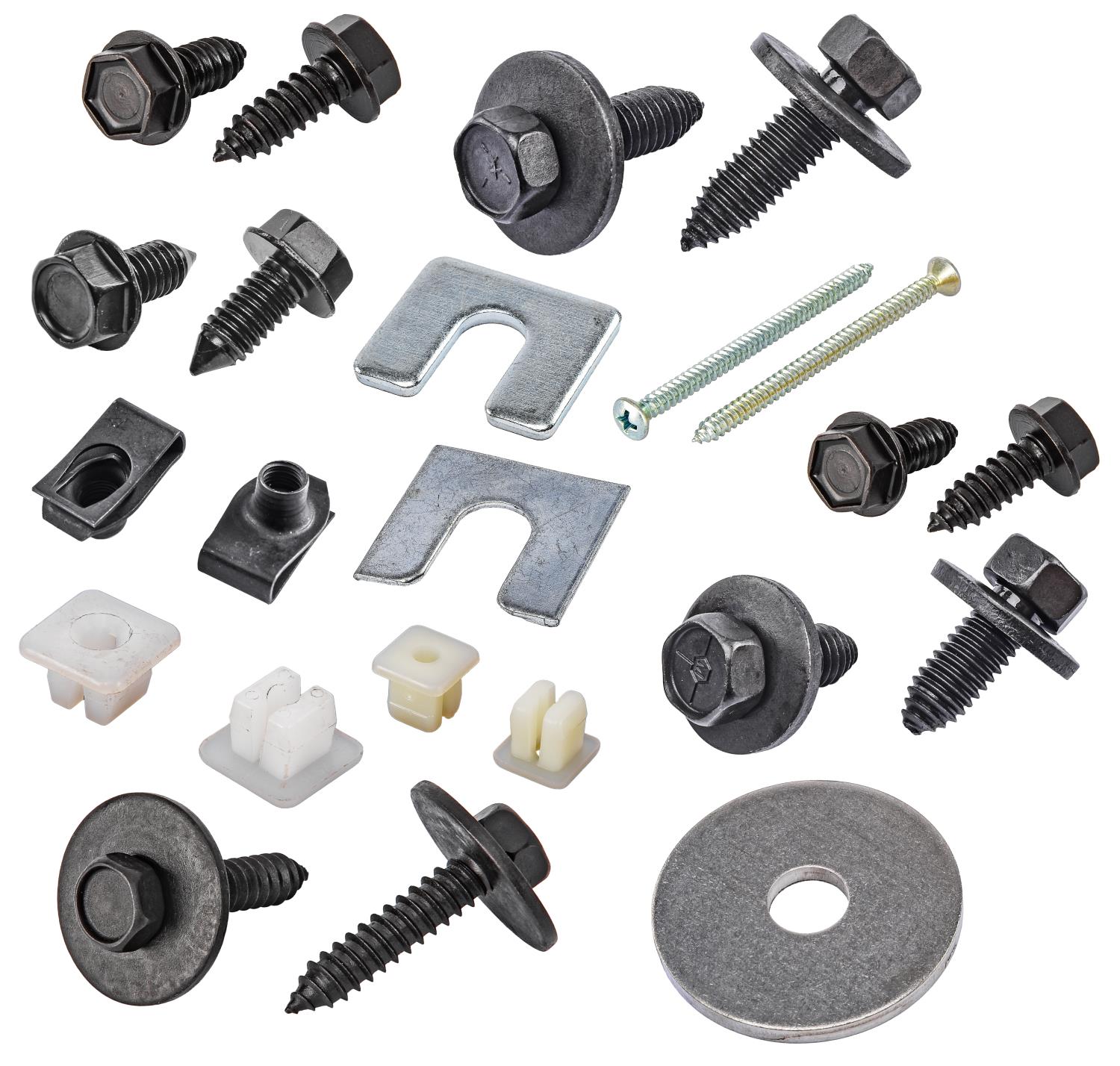 Front End Fastener Kit for 1968-1969 Pontiac GTO, LeMans, Tempest [Models without Hideaway Headlights]