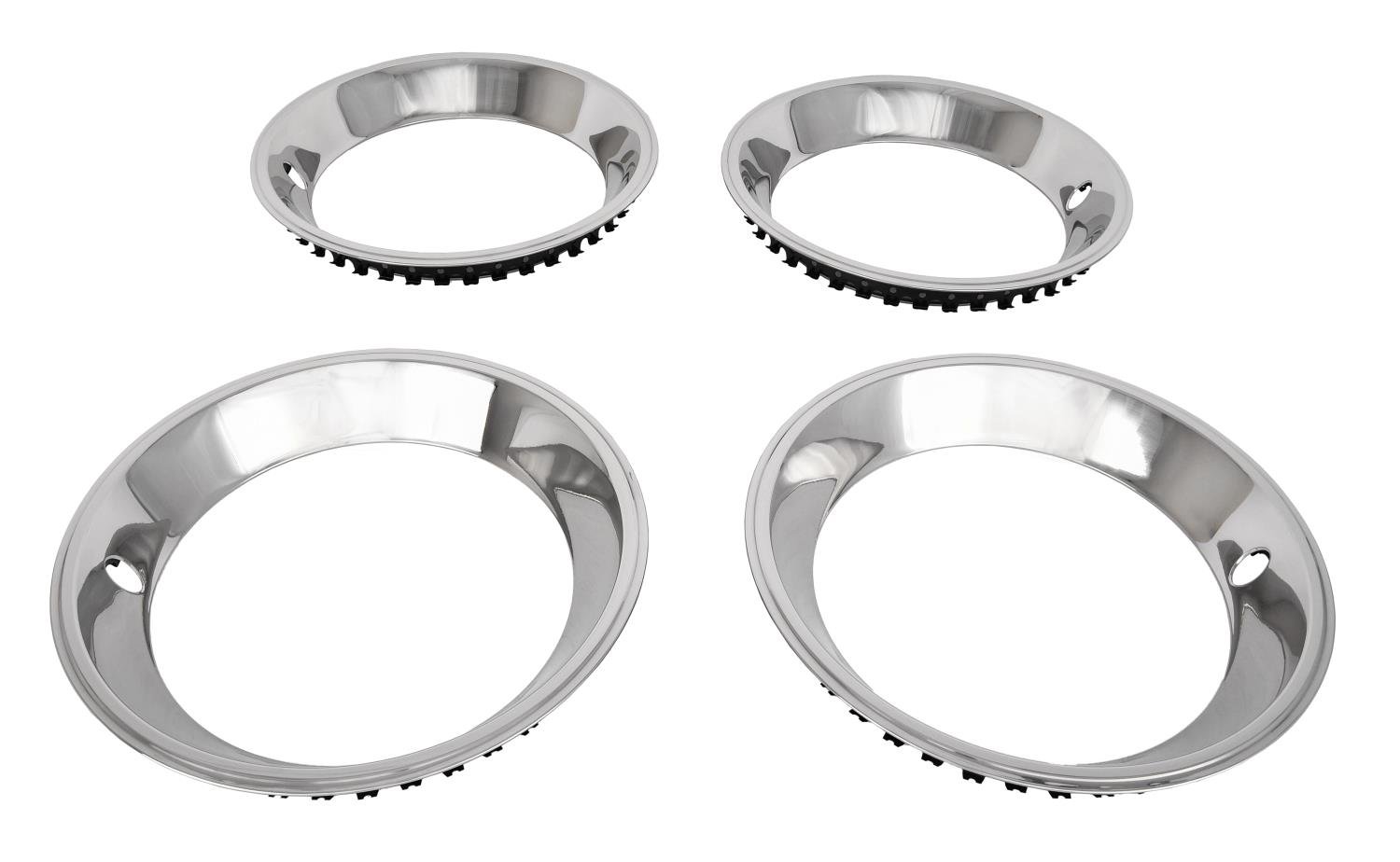 Stainless Steel SS Trim Ring Set for 1969