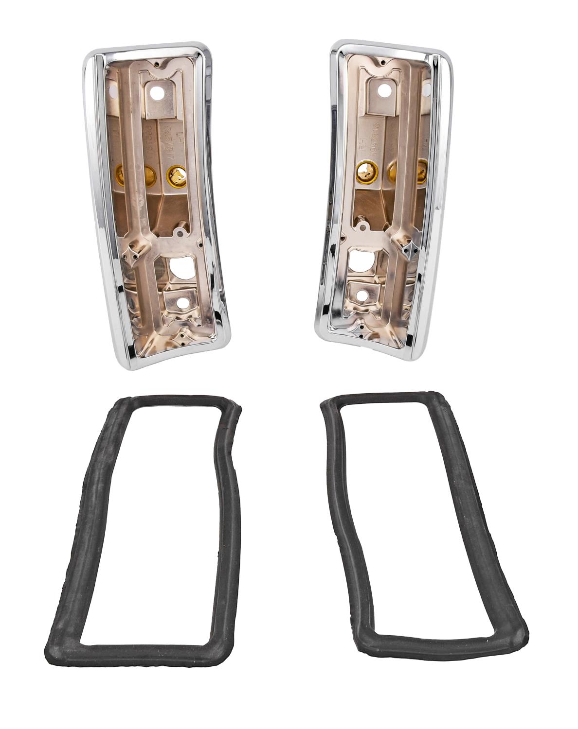 Tail Light Housings for 1966 Chevrolet Chevelle Station Wagon, El Camino