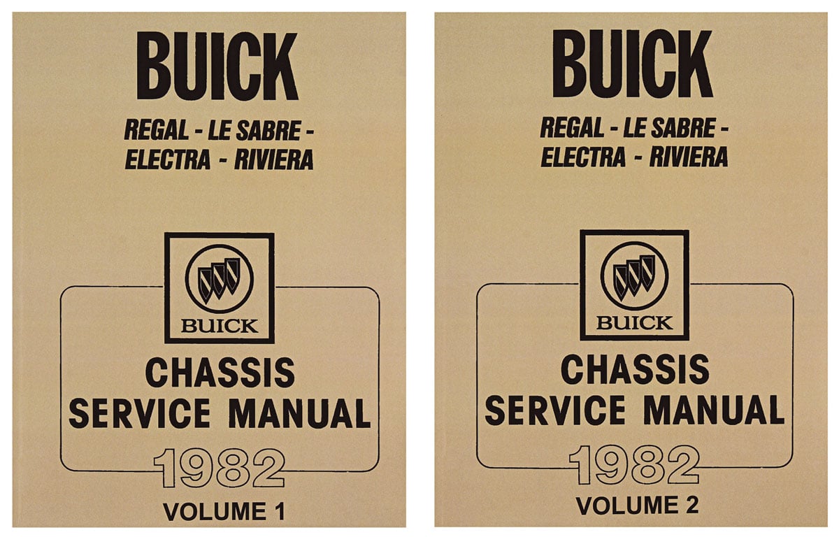 Chassis Service Manual for 1982 Buick Electra, Lesabre, Regal, Riviera