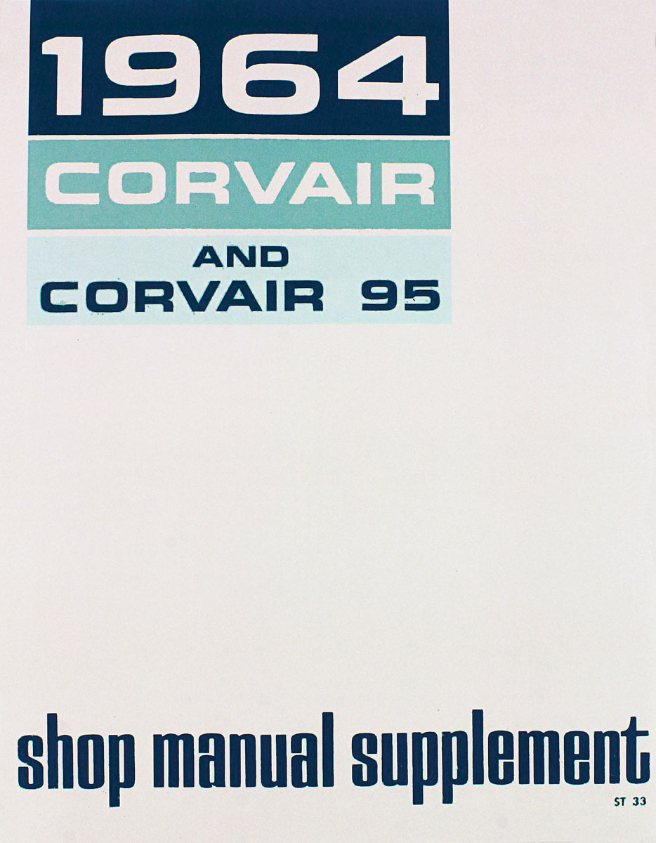 Shop Manual for 1964 Chevrolet Corvair [Supplement]