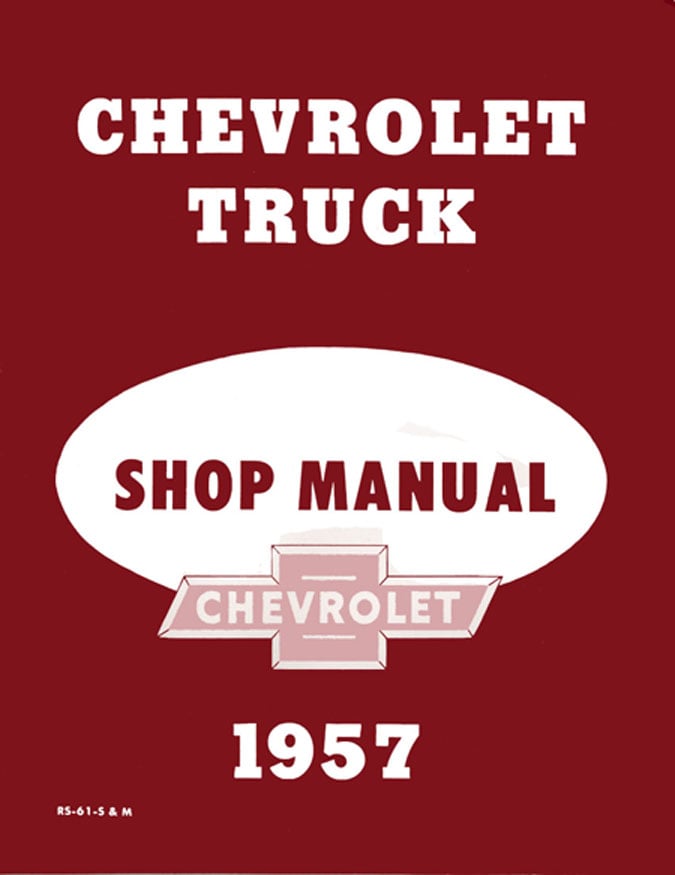 Shop Manual for 1957 Chevrolet Trucks