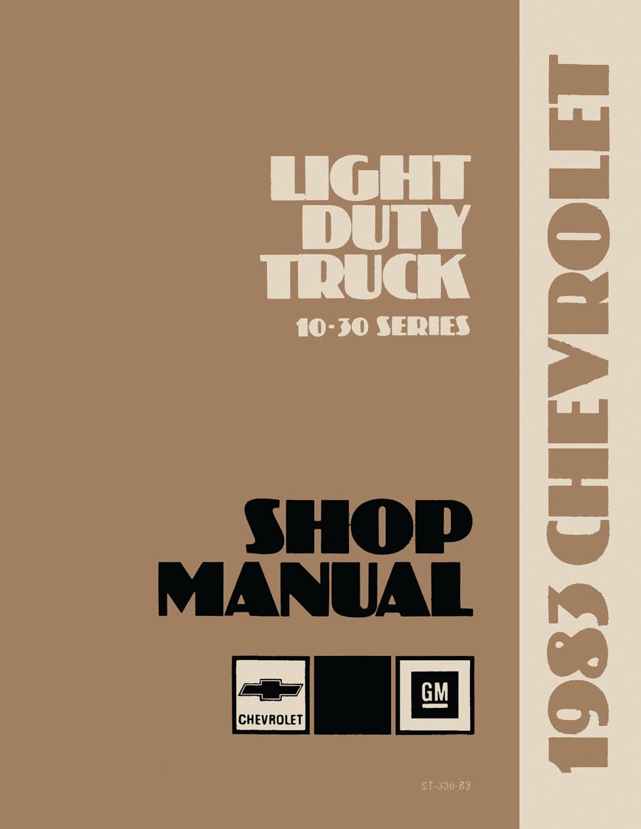 Shop Manual for 1983 Chevrolet Trucks