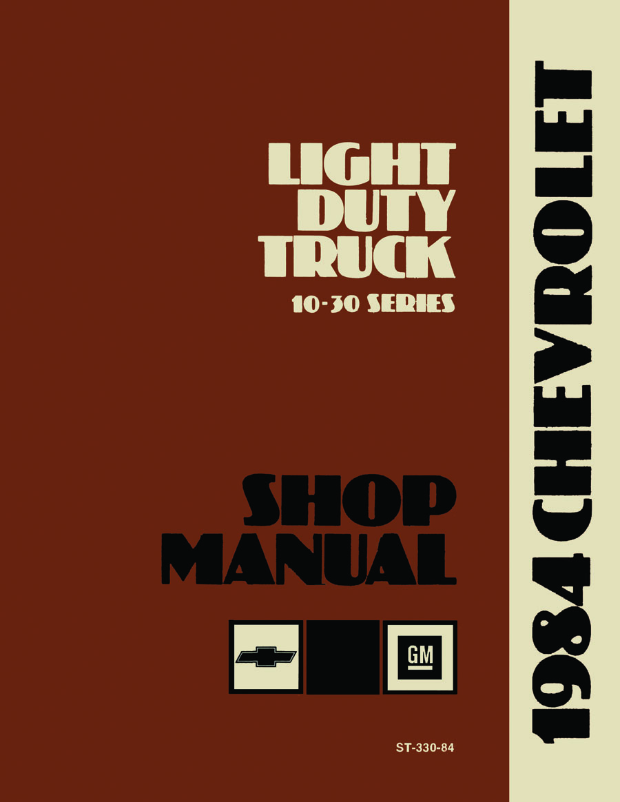 Shop Manual for 1984 Chevrolet Trucks