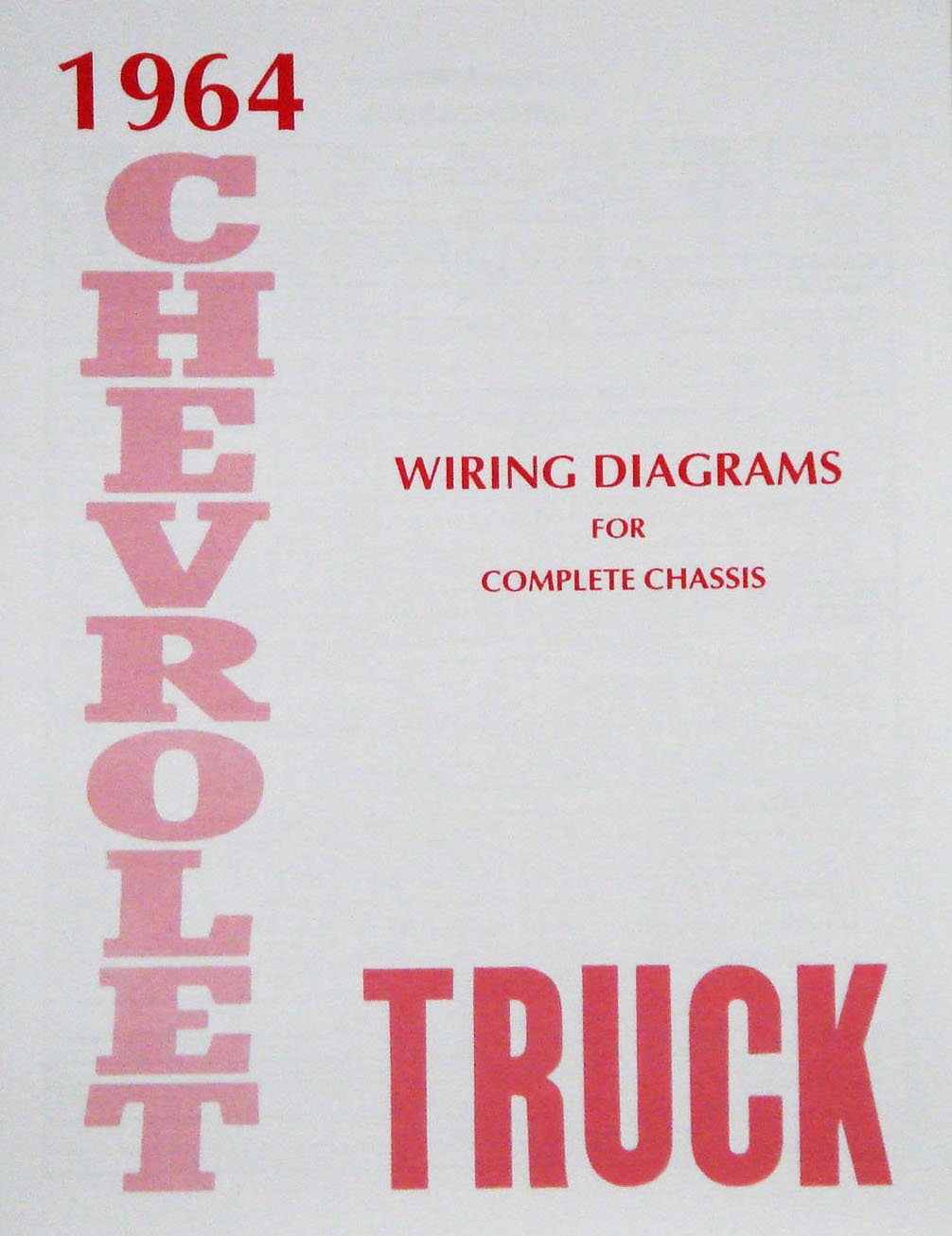 Wiring Diagram Manual for 1964 Chevrolet Truck