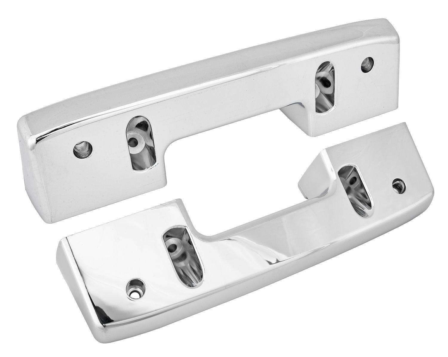 Front Arm Rests for Select 1965-1967 Chevy II, Corvair, 1967 Chevy Camaro & Pontiac  Firebird [Chrome, Pair]