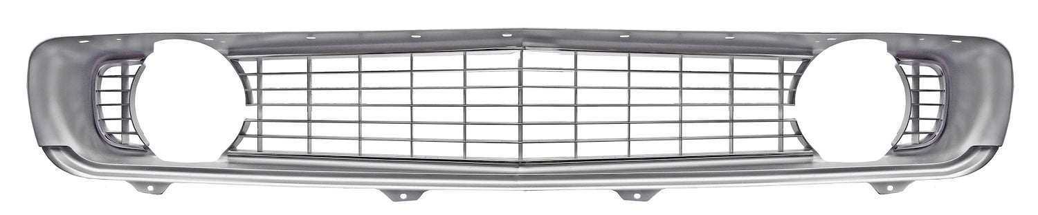 Grille for 1969 Chevy Camaro, Non-RS [Silver]