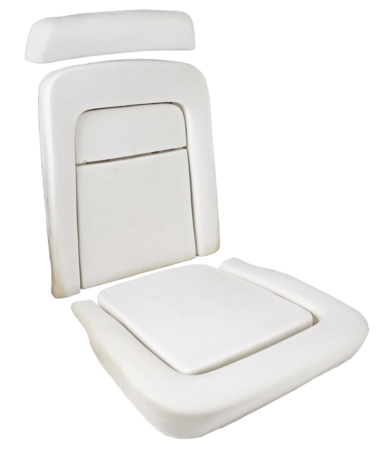 Replacement Seat Cushion Foam for 1968 Ford Mustang [Low Bucket Seat w/Upper Back, Listing Wire]