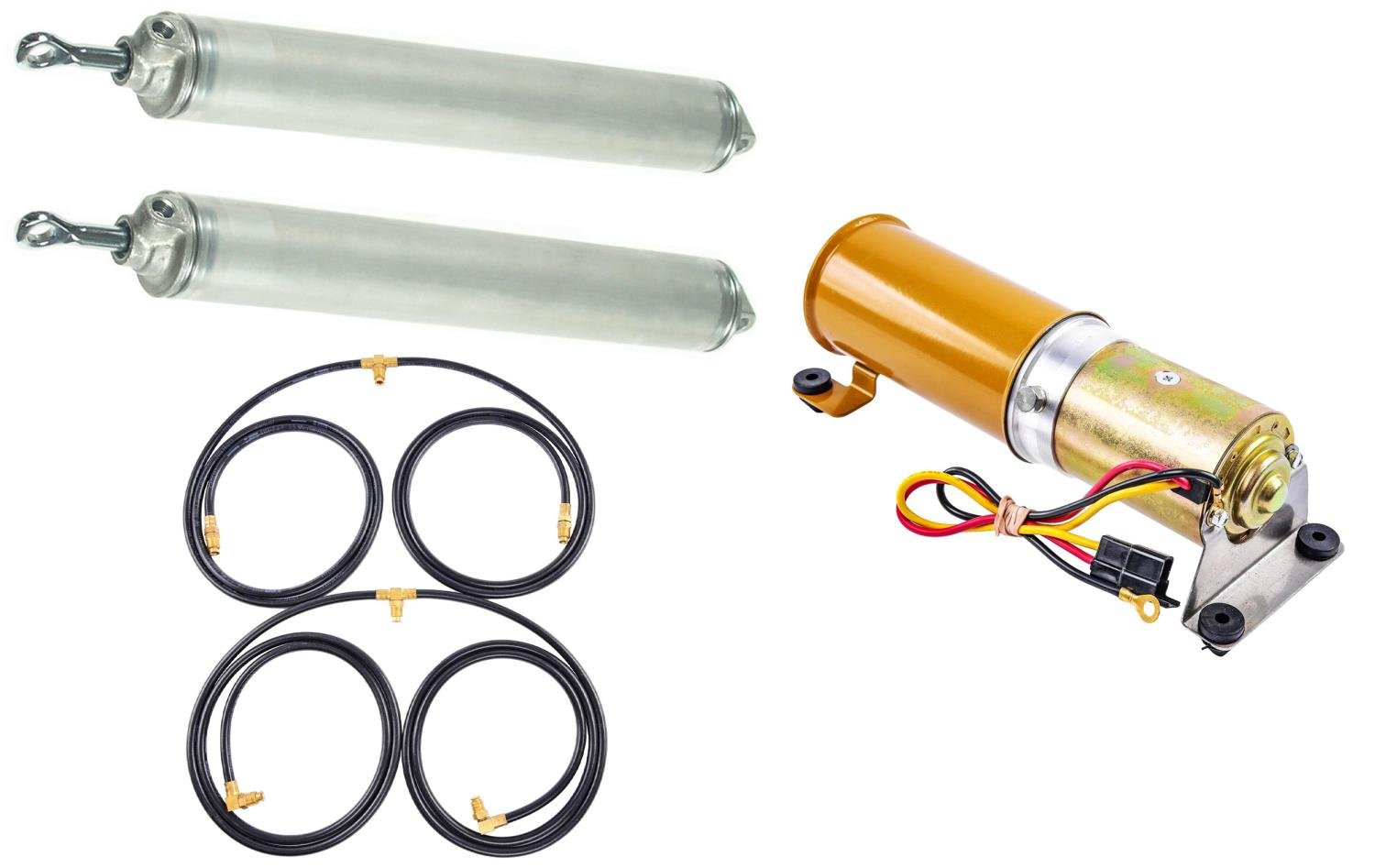 Convertible Top Cylinder, Motor & Hose Kit for 1958 Chevrolet, Pontiac Full-Size Convertibles [Sold as a Kit]