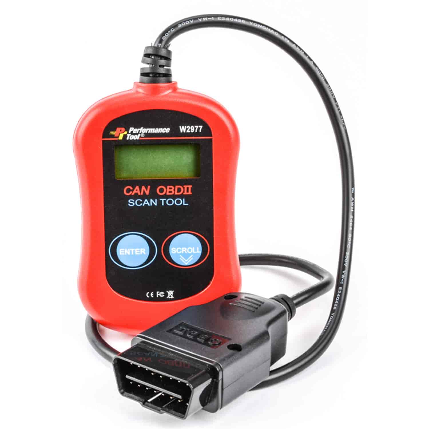 OBD II Scan Tool for Most 1996 and Newer OBD II & CAN