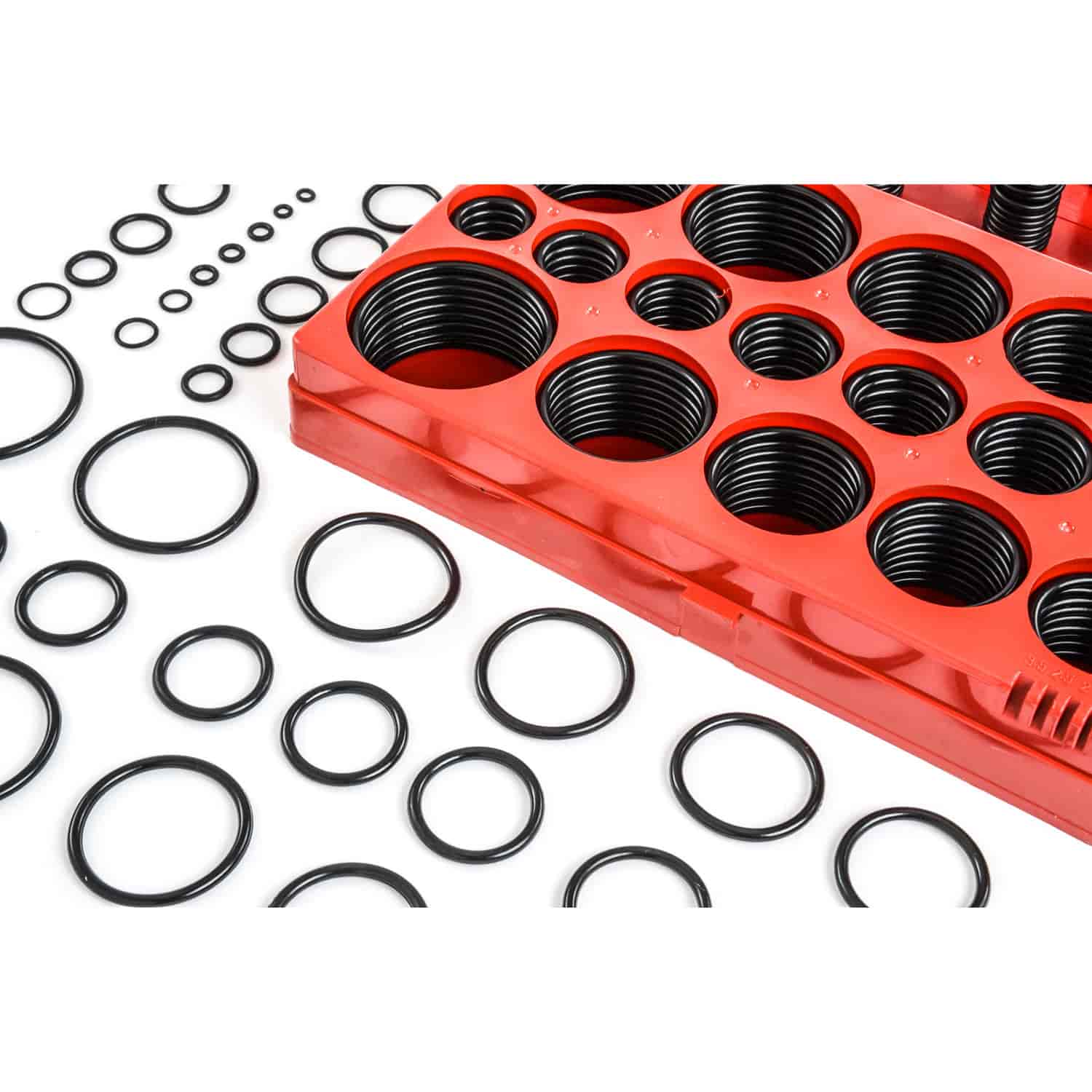 Rubber O-Ring Assortment (419 Pieces, Metric)