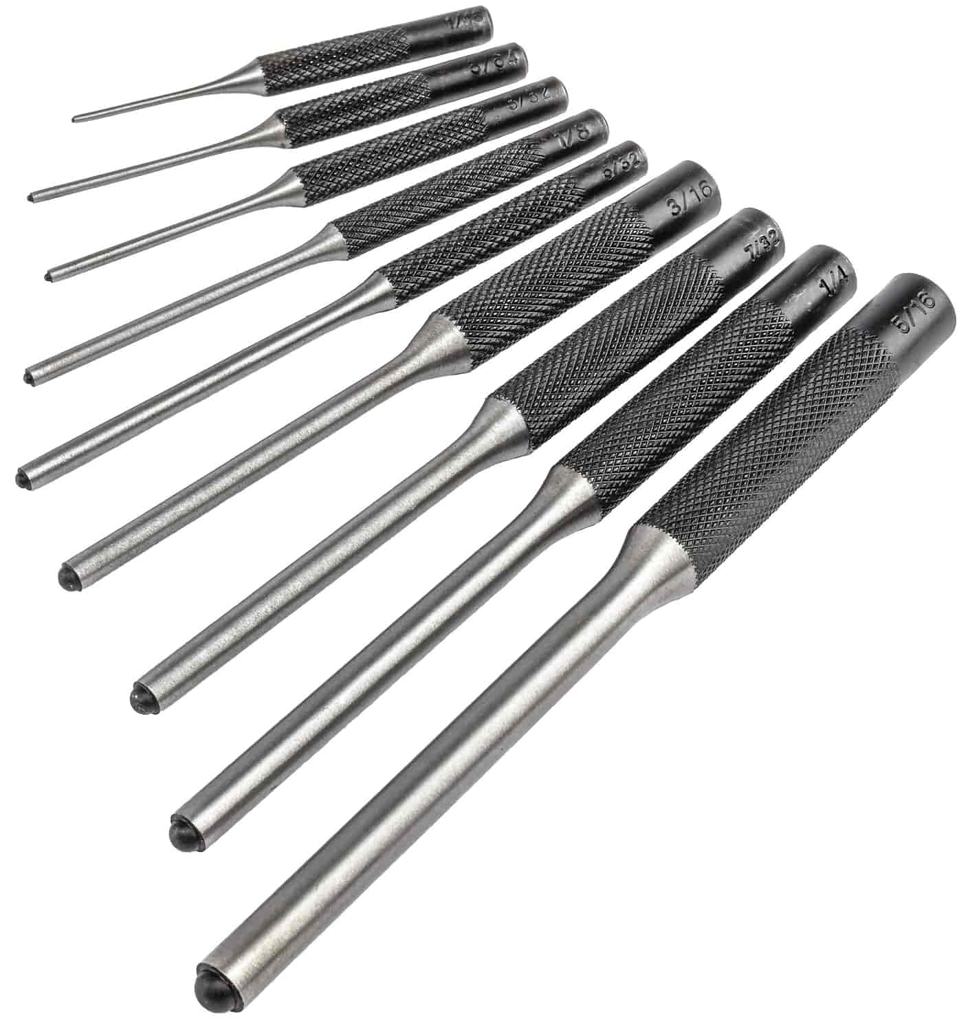 JEGS 9 Piece Roll Pin Punch Set