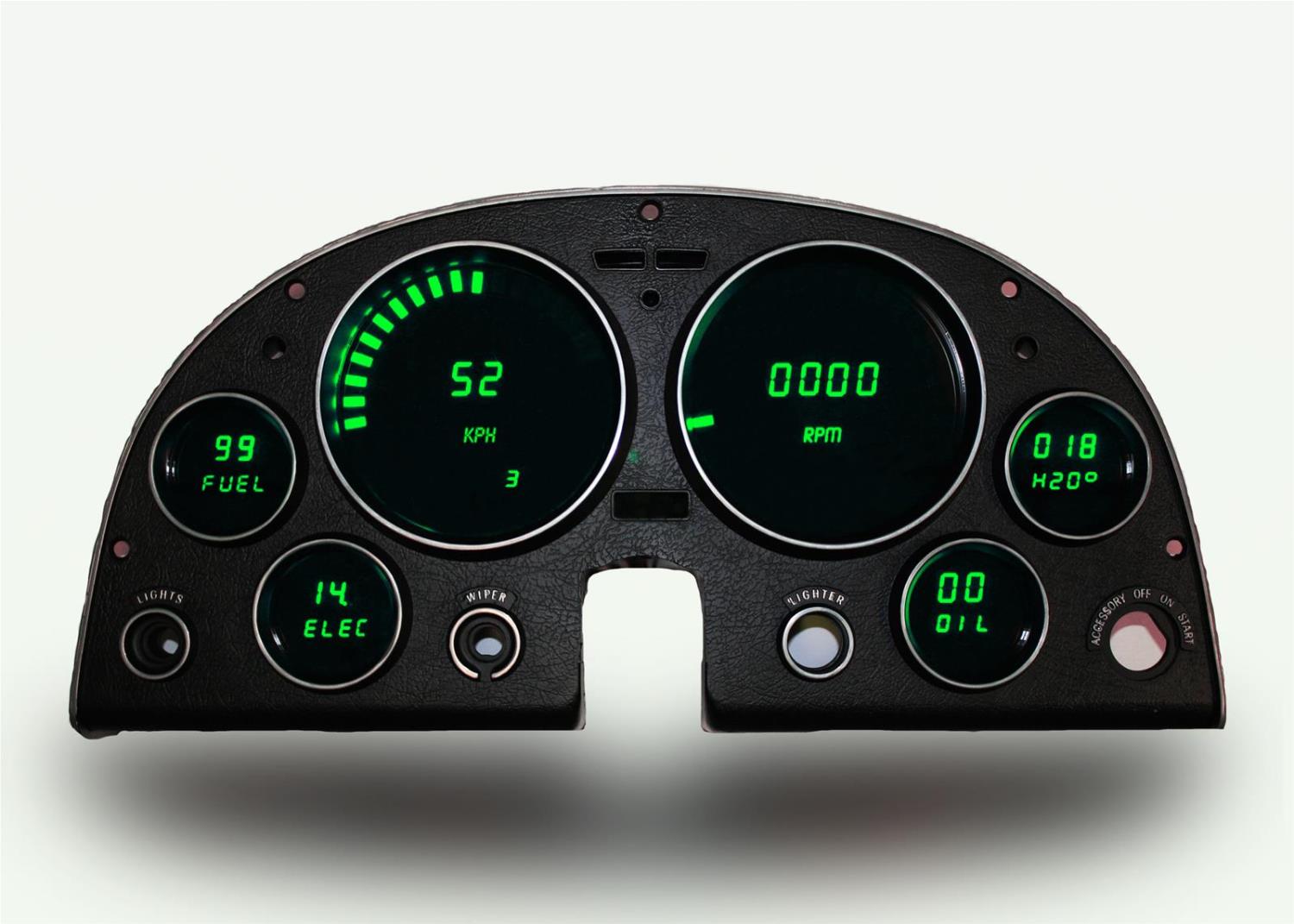 LED Direct Replacement Digital Dash Kit for 1963-1967