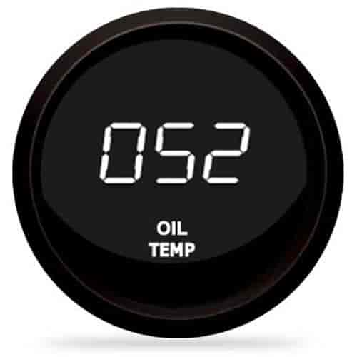 2-1/16" LED Digital Oil Temperature Gauge 50-350° Fahrenheit