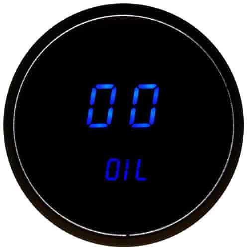 2-1/16 in. LED Digital Oil Pressure Gauge 0-99 psi