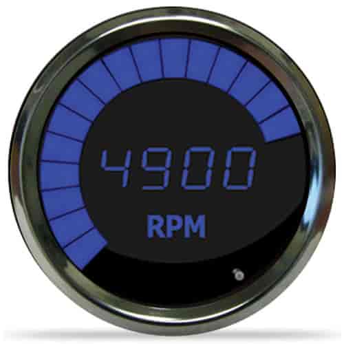 3-3/8 in. LED Digital Tachometer 0-9900 rpm