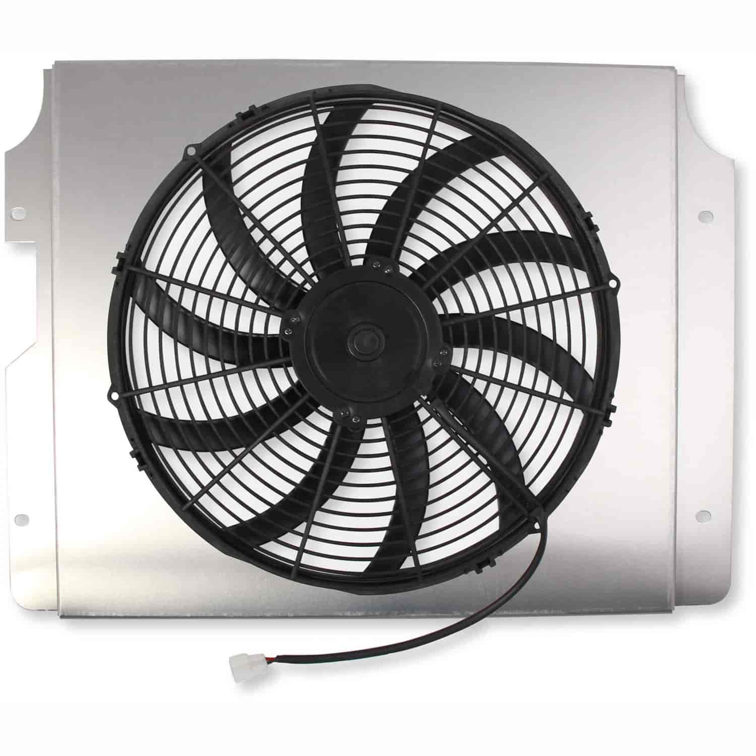 Economy Series Aluminum Fan and Shroud Package