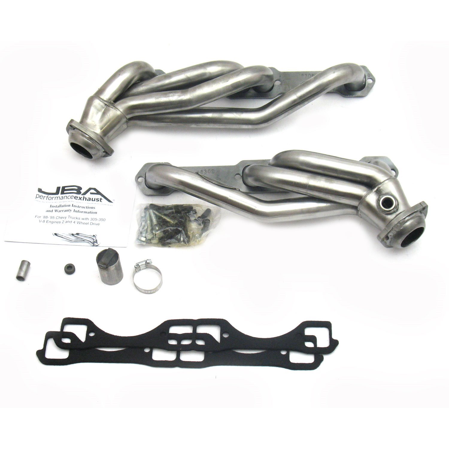 1832S Shorty Headers for 1988-1995 GM Trucks, SUVs w/5.0L & 5.7L Engines [w/Air Injection]