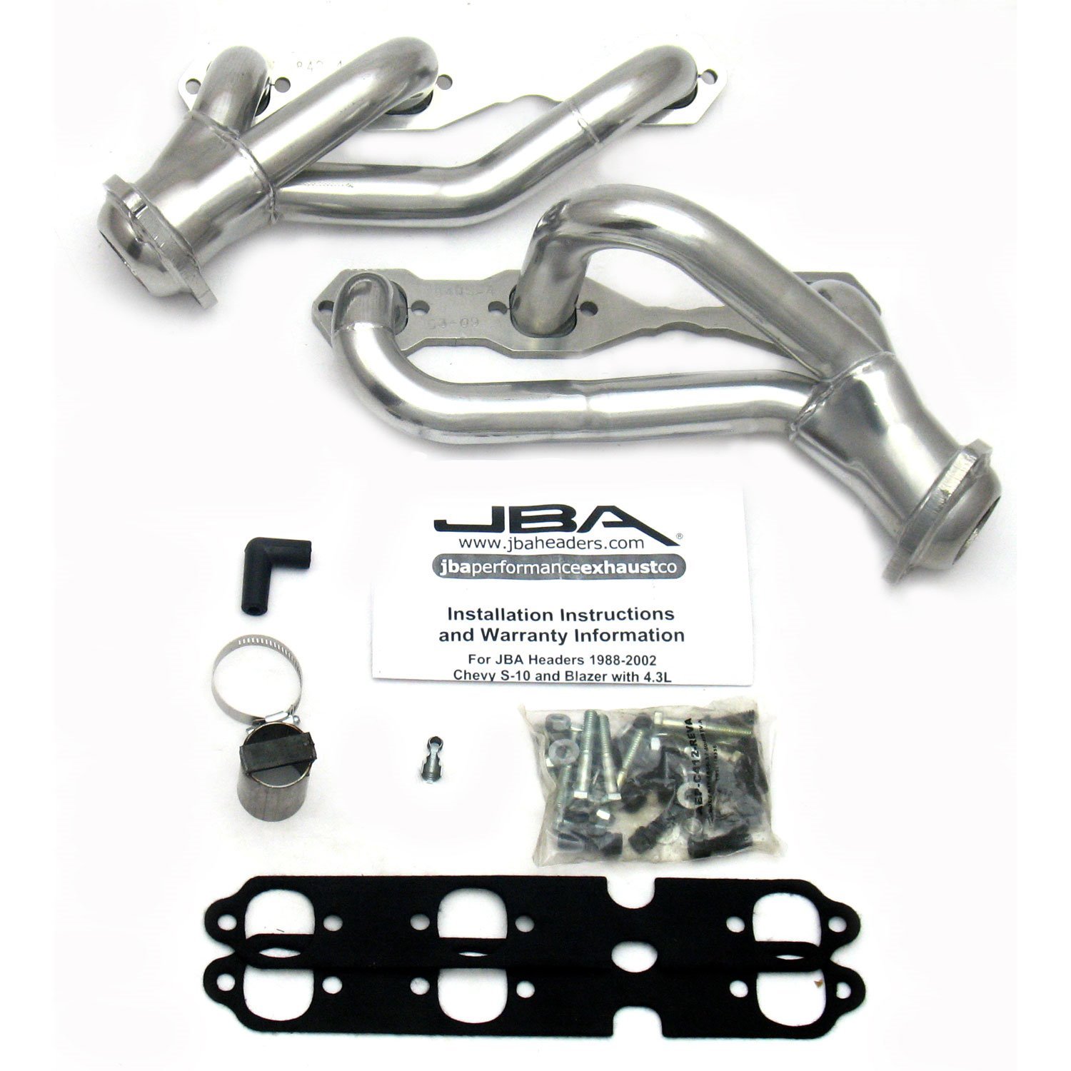 Shorty Headers 1988-1995, 2002-2003 Sonoma/S-10 4.3L 2WD