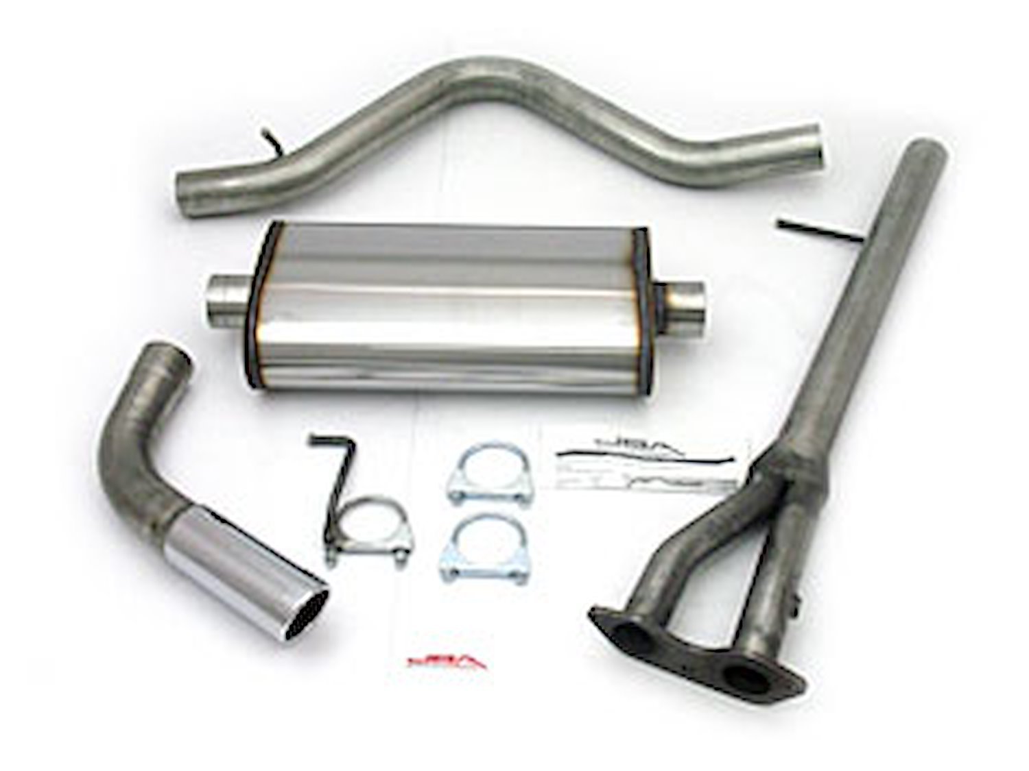 Exhaust System 1996-2000 C/K Truck 5.7L Extended Cab/Short Bed
