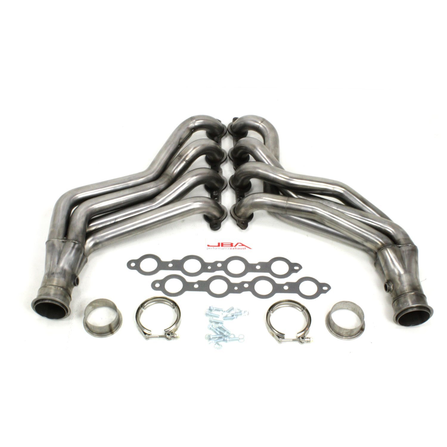 6815S Long Tube Header Kit for 2014-2017 Chevy SS w/LS3, 6.2L Engine [Stainless]
