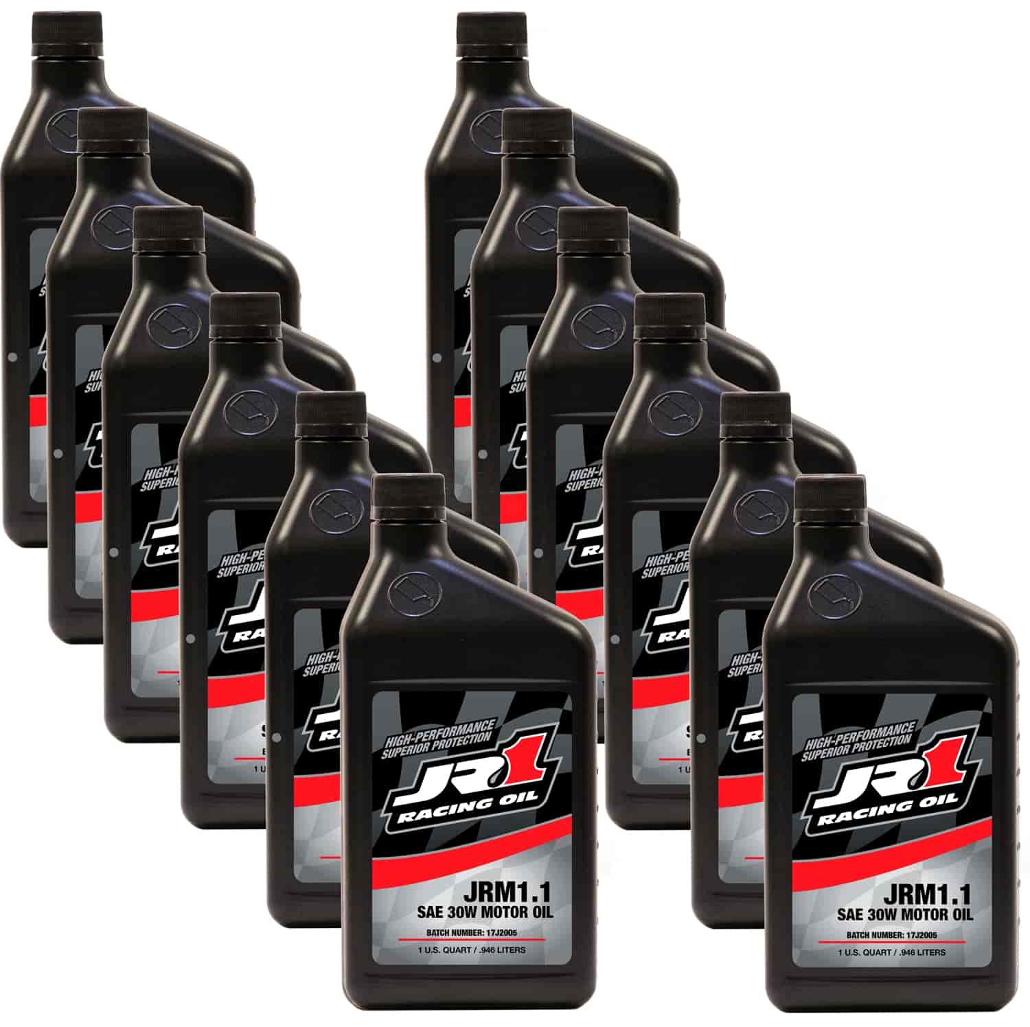 JR 1.1 30W Synthetic Blend Race Oil 12 Quarts