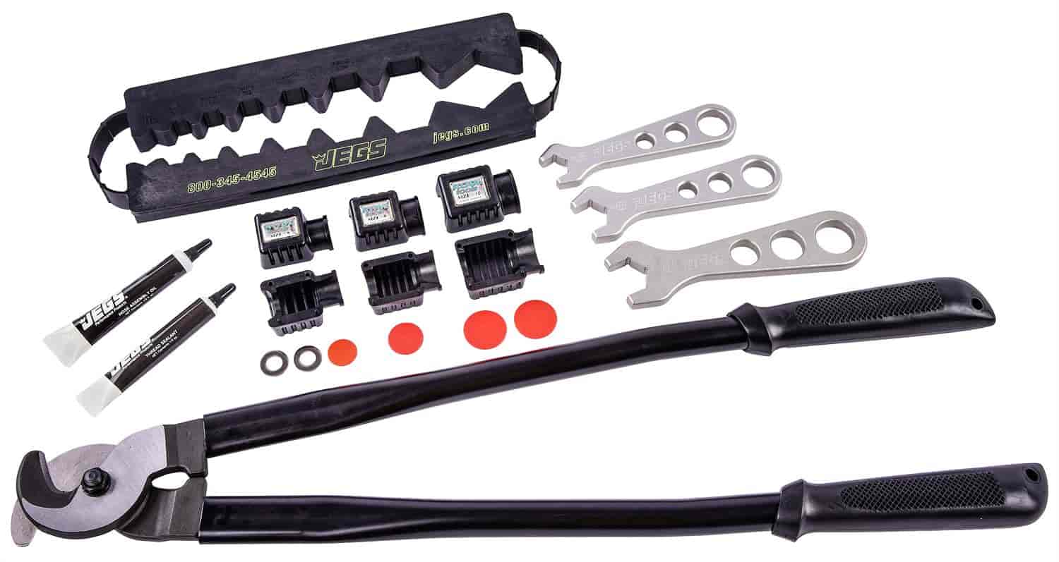 Fitting Installation Kit Includes: JEGS AN Wrenches (-6, -8, & -10)