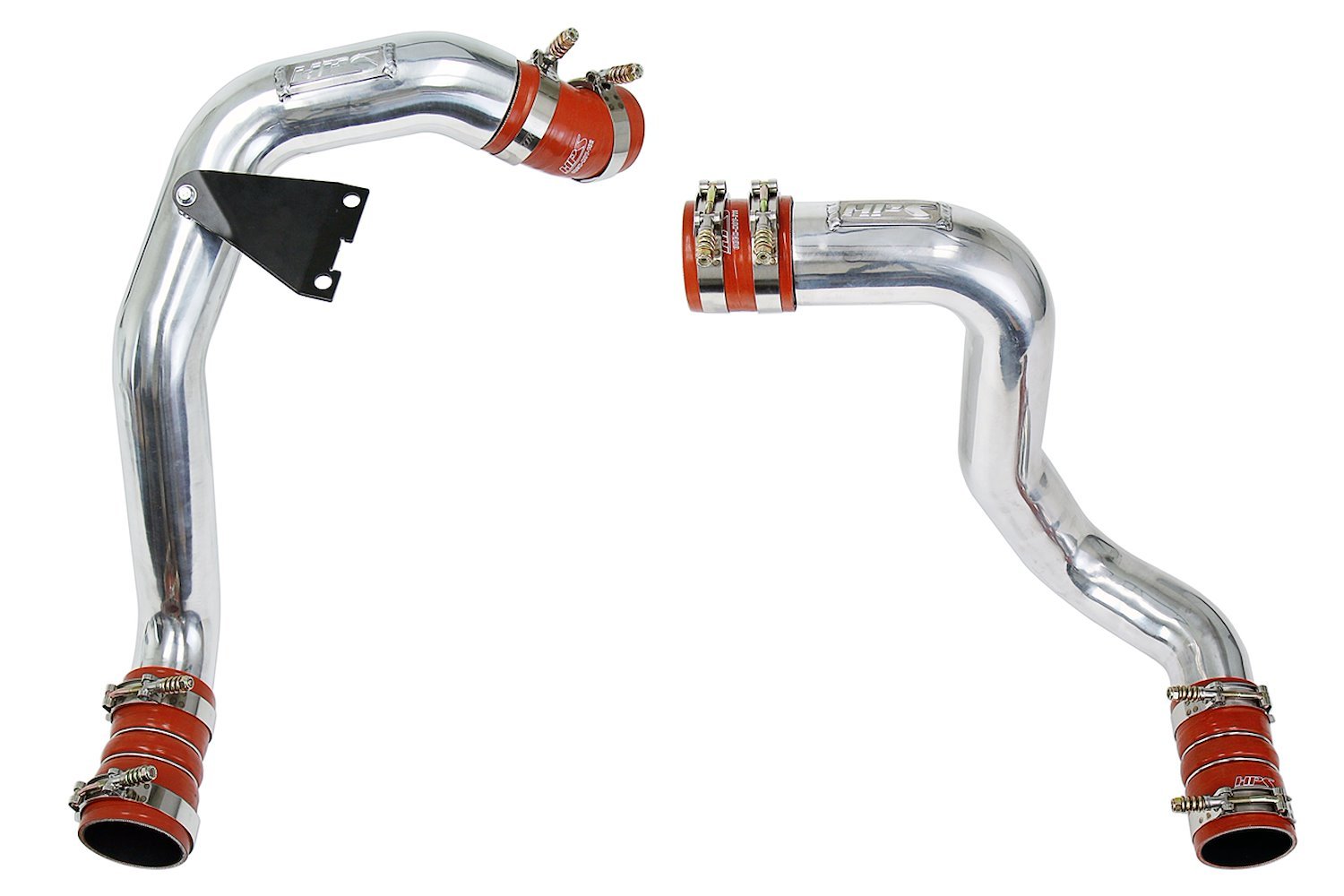 17-105P Turbo Charge Pipe Kit, Hot & Cold Side Charge Pipes, High-Temp Reinforced Silicone Turbo CAC Boots