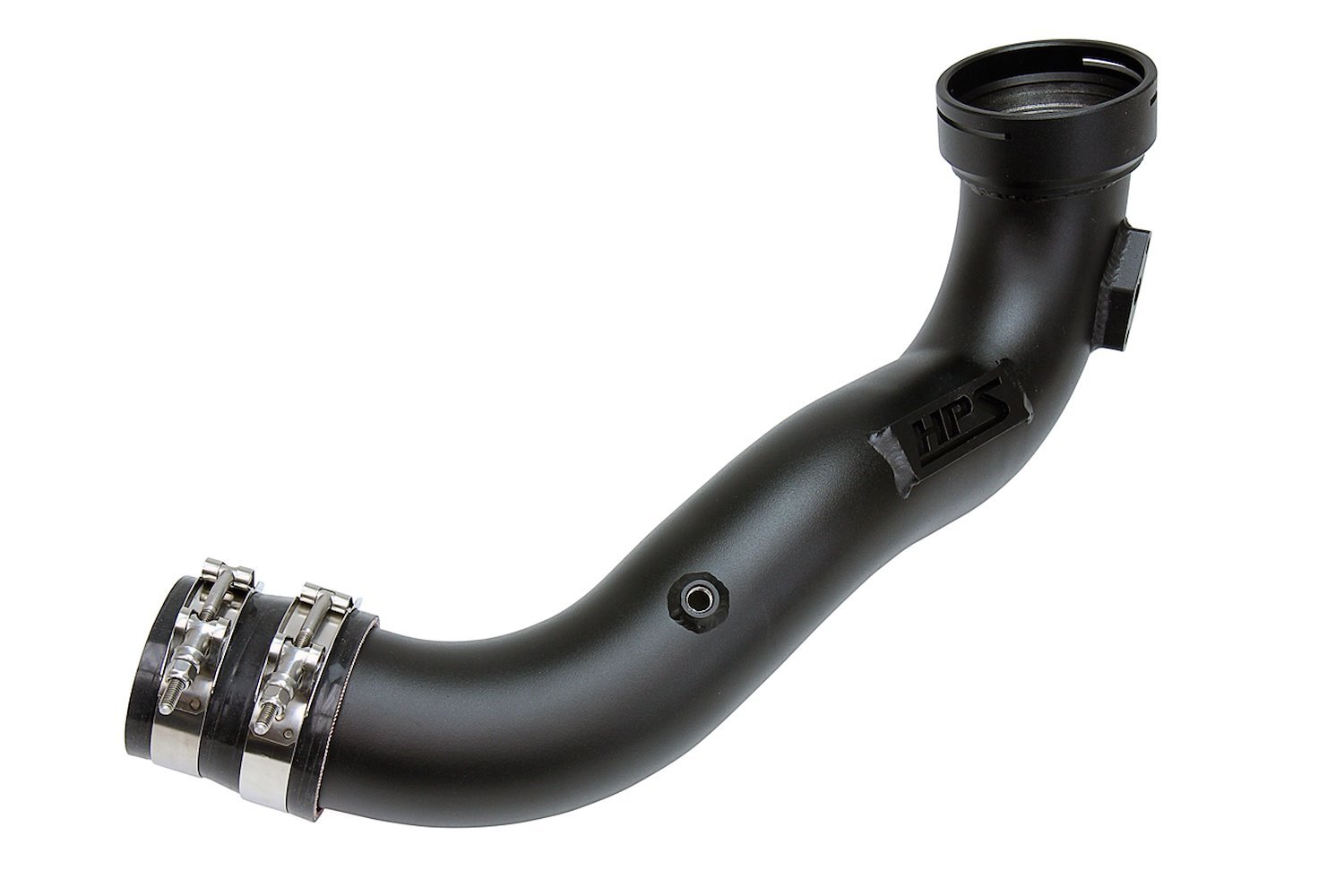 17-107WB Turbo Charge Pipe Kit, 3 in. Aluminum Cold Side Charge Pipe, High-Temp Reinforced Silicone Turbo Boots