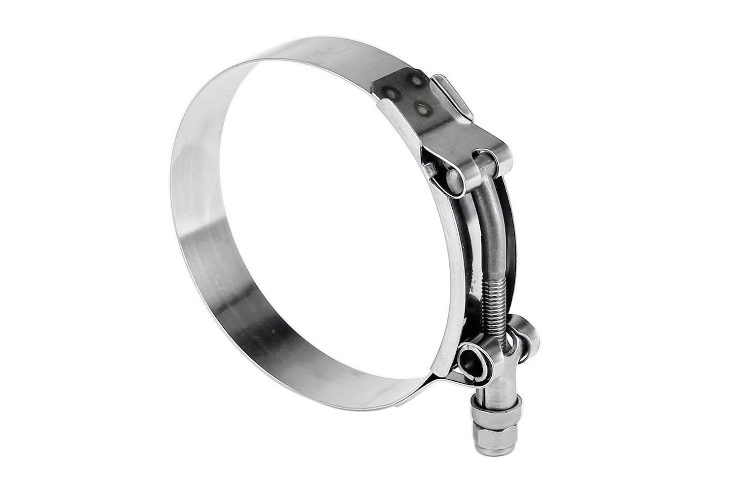 316-SSTC-210-218 100-Percent Marine Grade Stainless Steel T-Bolt Hose Clamp, Size #236, Range: 8.25 in.- 8.56 in.