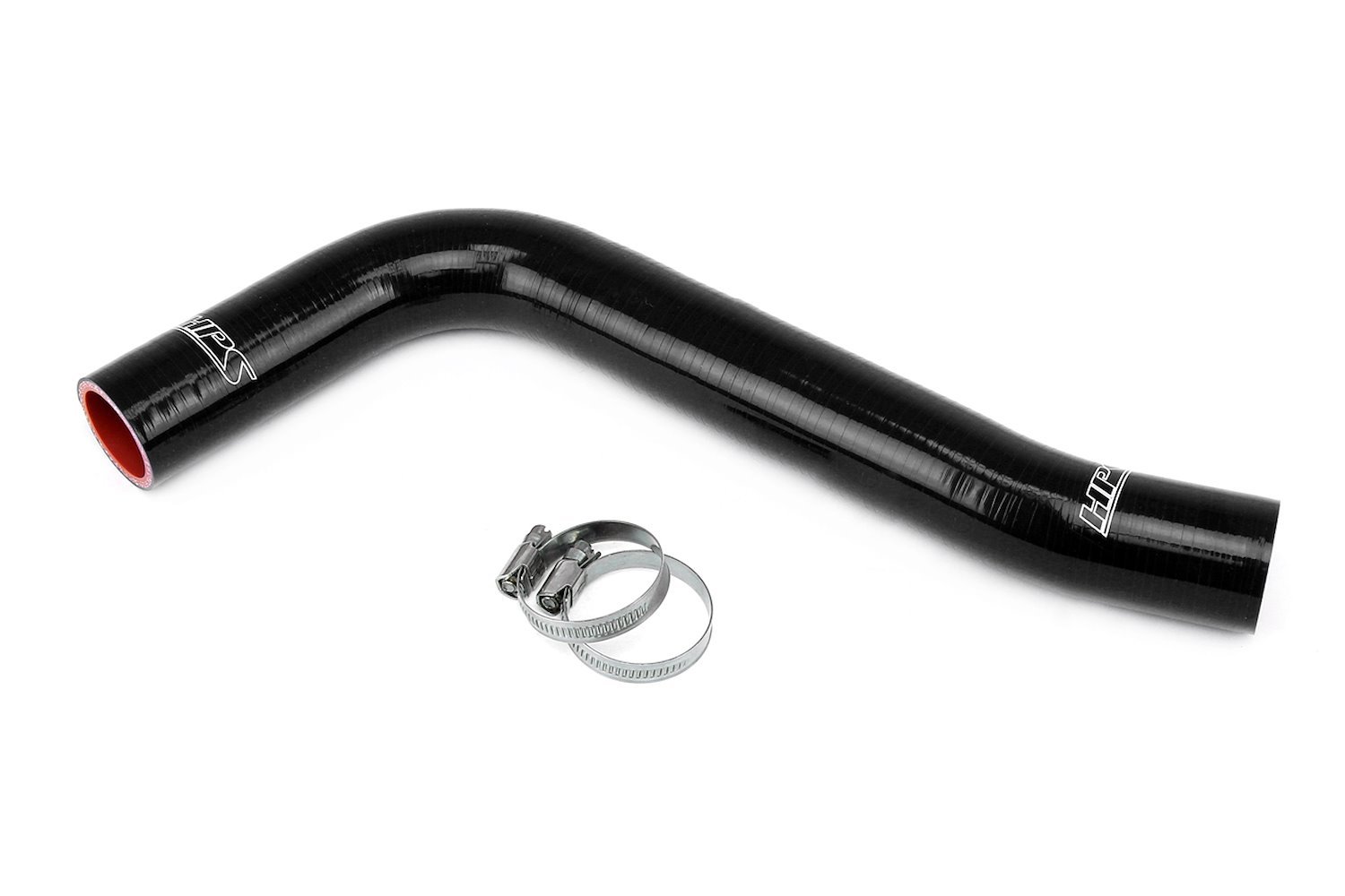 57-1215U-BLK Radiator Hose Kit, 3-Ply Reinforced Silicone, Replaces Upper Rubber Radiator Coolant Hose.