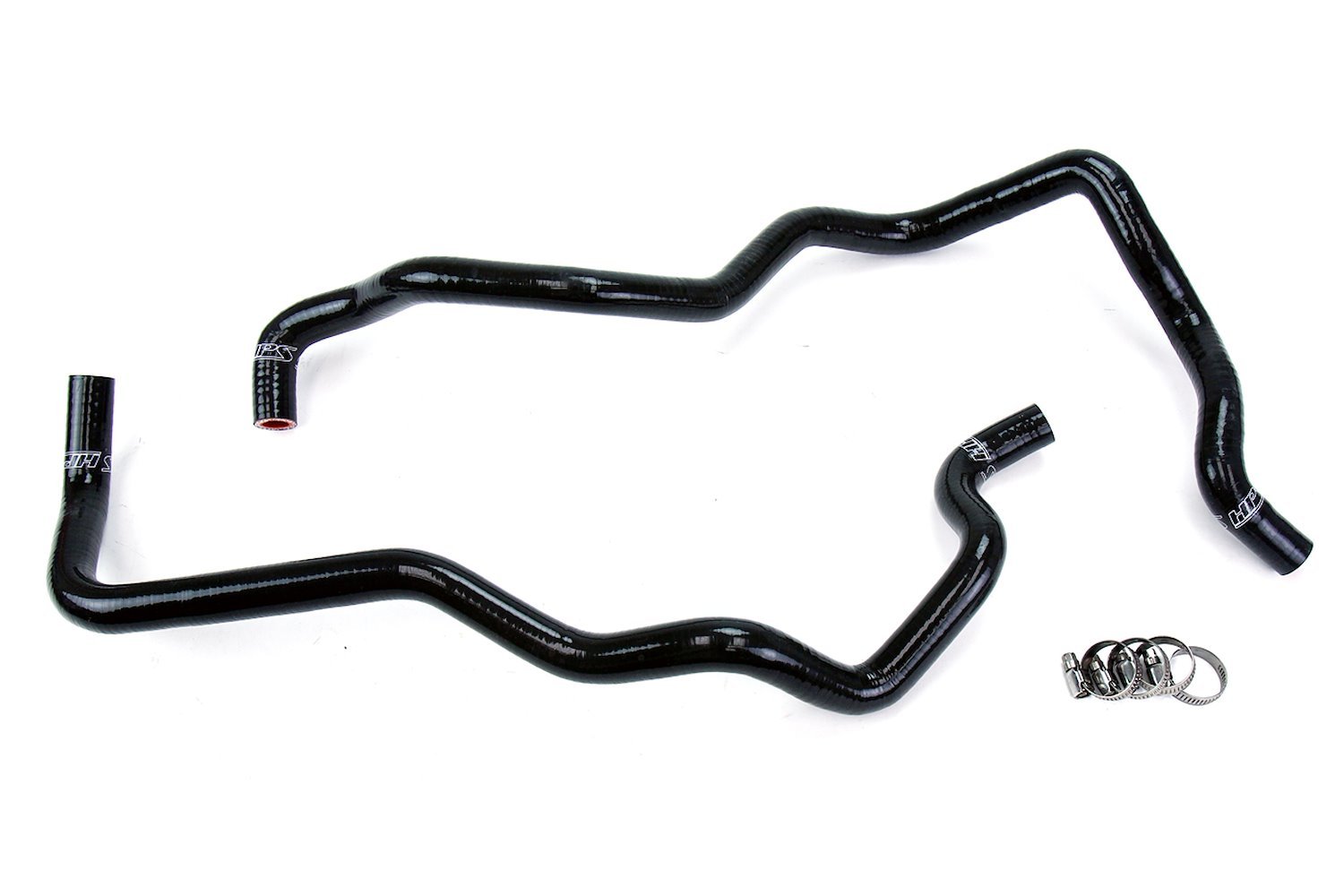 57-1220H-BLK Heater Hose Kit, High-Temp 3-Ply Reinforced Silicone, Replace OEM Rubber Heater Coolant Hoses