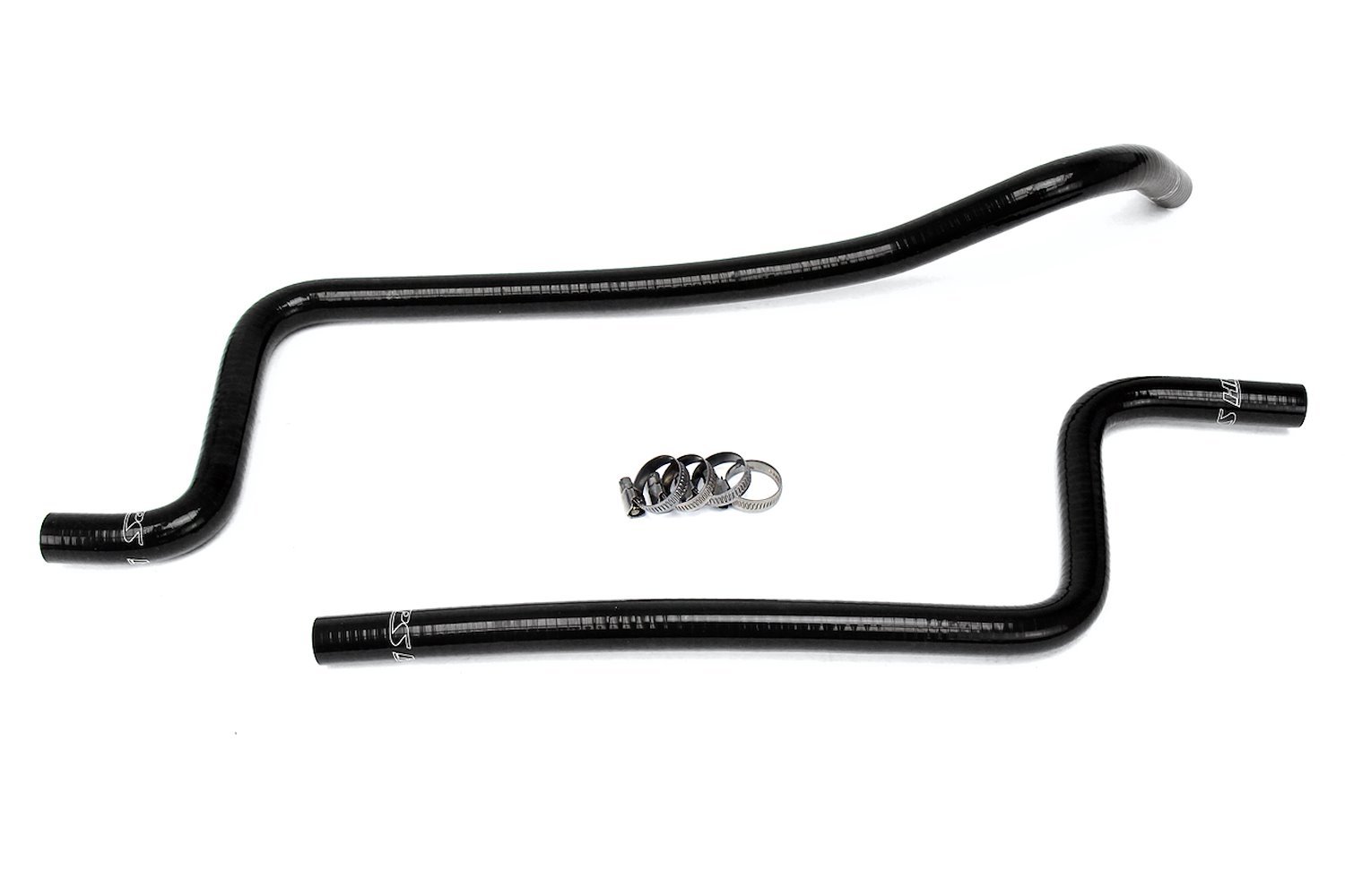 57-1221H-BLK Heater Hose Kit, High-Temp 3-Ply Reinforced Silicone, Replace OEM Rubber Heater Coolant Hoses