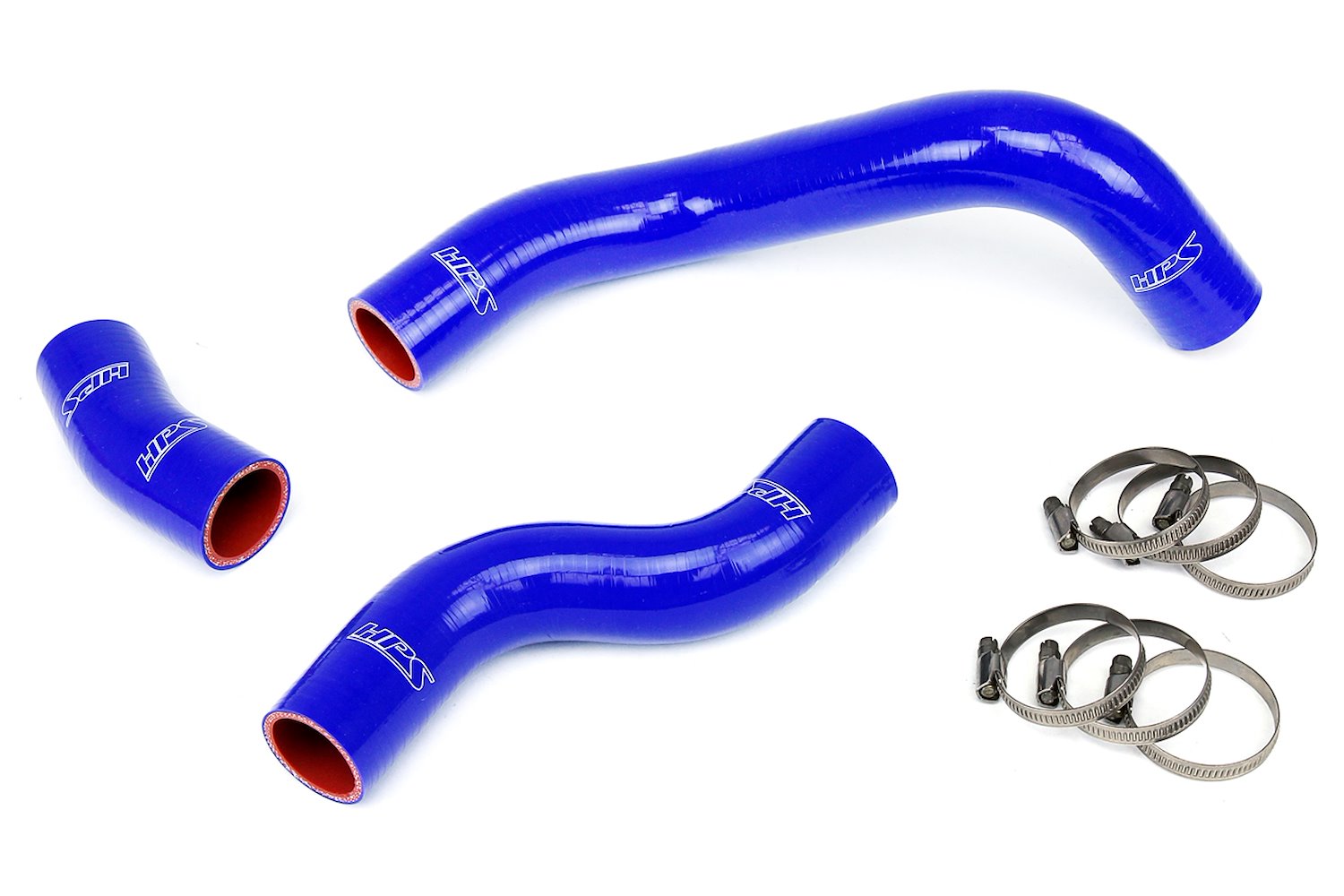 57-1226-BLUE Radiator Hose Kit, High-Temp 3-Ply Reinforced Silicone, Replace OEM Rubber Radiator Coolant Hoses