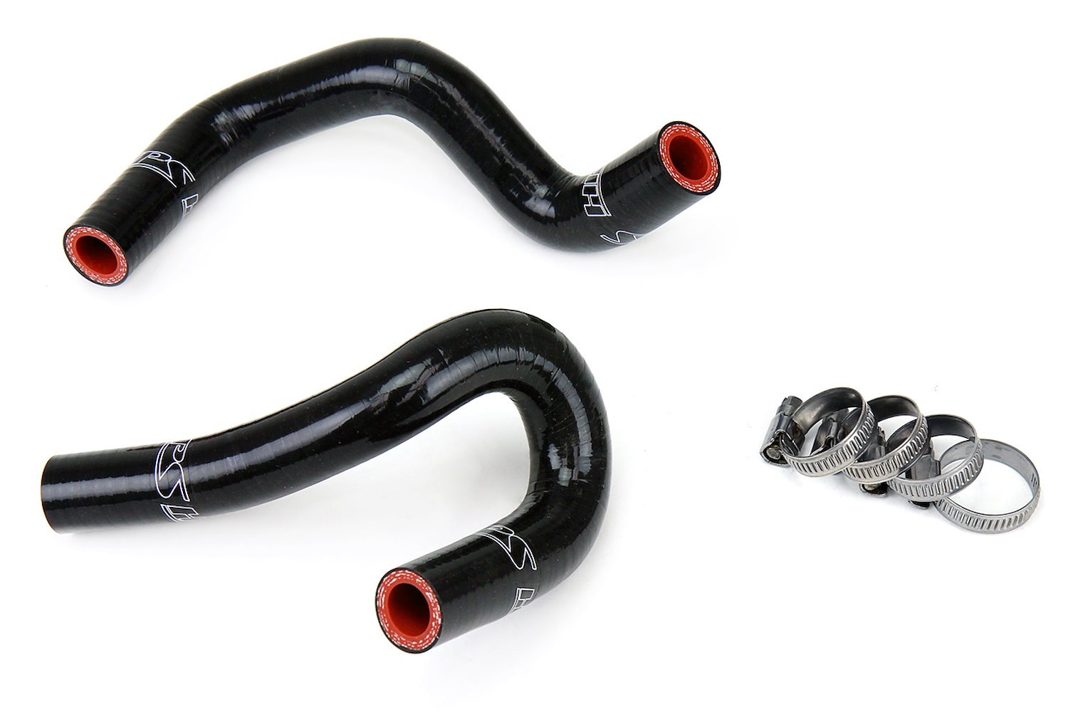 57-1309-BLK Heater Hose Kit, High-Temp 3-Ply Reinforced Silicone, Replace OEM Rubber Heater Coolant Hoses