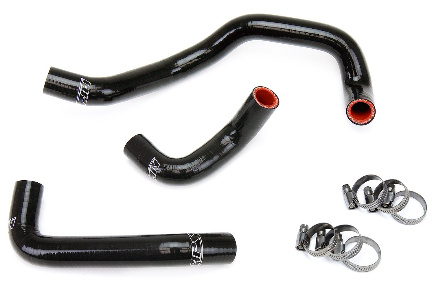 57-1397-BLK Heater Hose Kit, High-Temp 3-Ply Reinforced Silicone, Replace OEM Rubber Heater Coolant Hoses