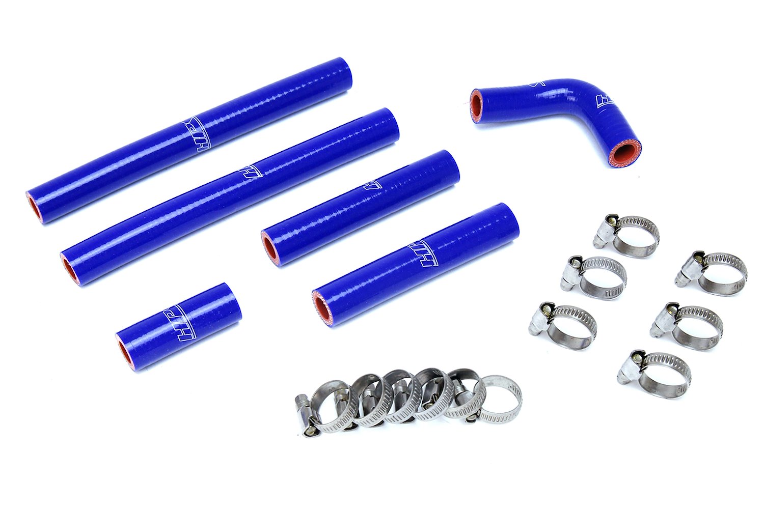 57-1638-BLUE Heater Hose Kit, High-Temp 3-Ply Reinforced Silicone, Replace OEM Rubber Heater Coolant Hoses