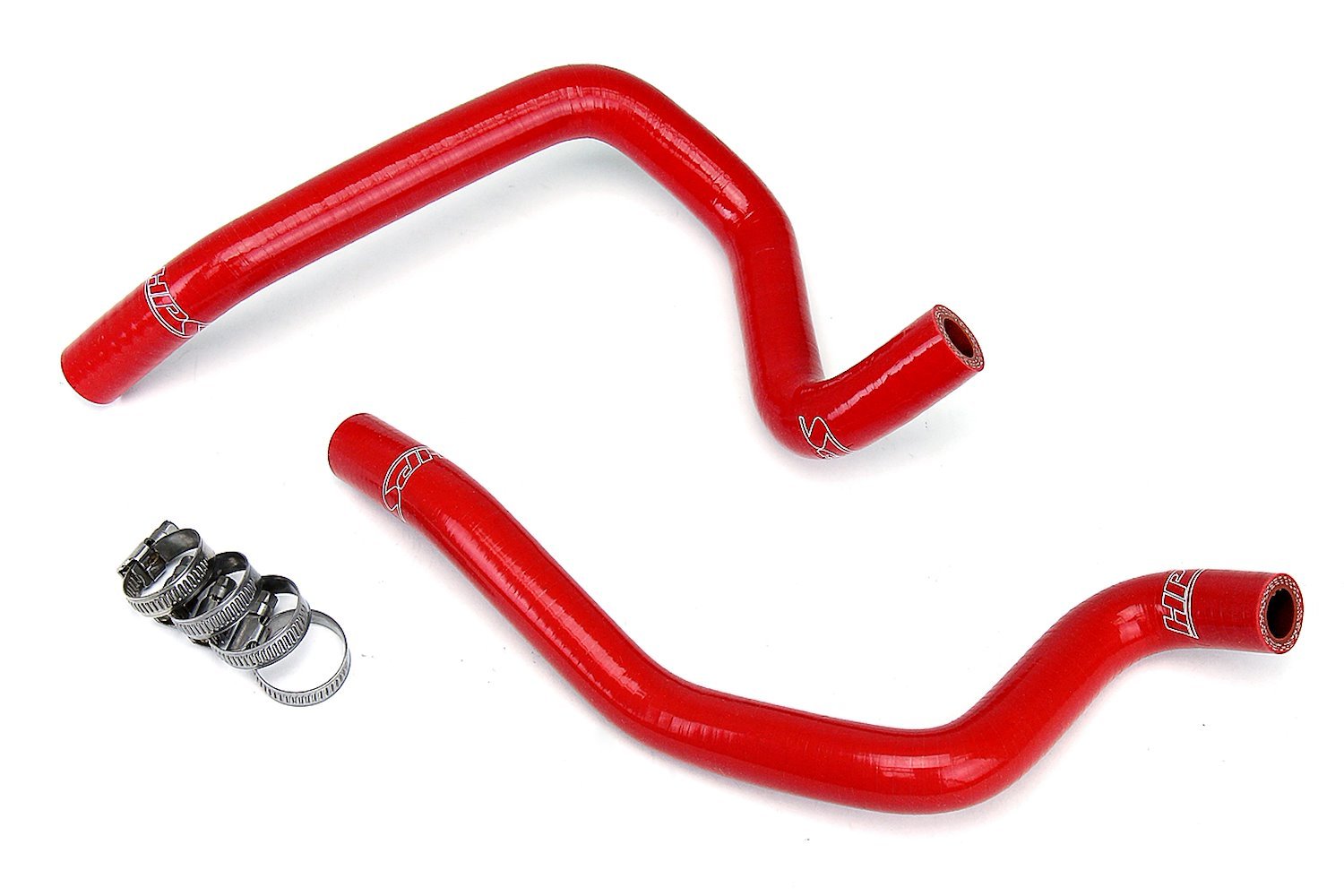 57-1803-RED Heater Hose Kit, 3-Ply Reinforced Silicone, Replace OEM Rubber Heater Coolant Hoses