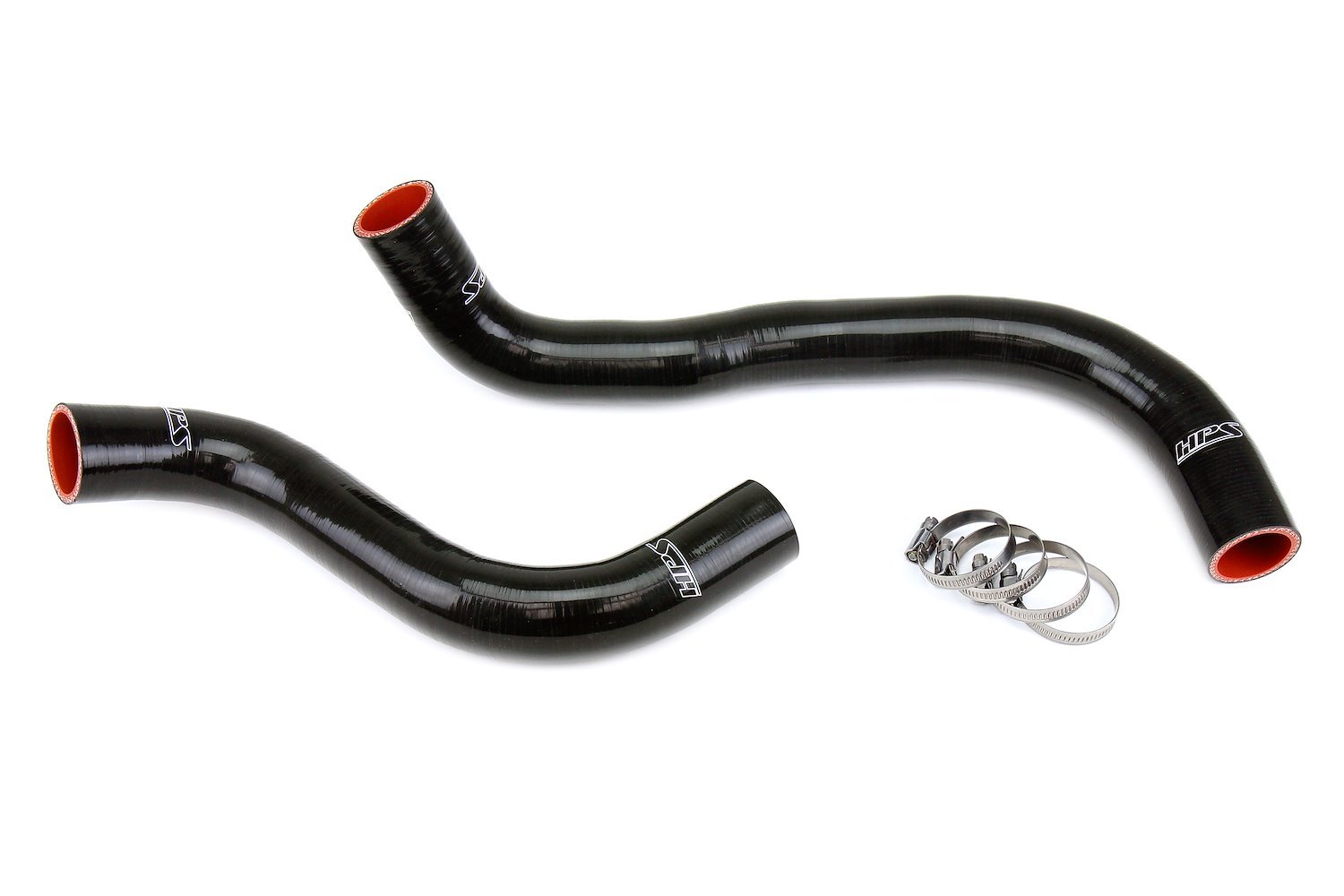 57-1828-BLK Radiator Hose Kit, 3-Ply Reinforced Silicone, Replaces Rubber Radiator Coolant Hoses