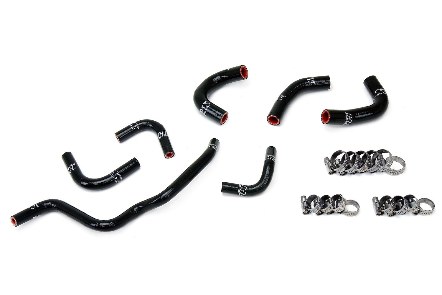 57-1857-BLK Silicone Coolant Hose Kit, 3-Ply Reinforced Silicone, Replaces Throttle Body Coolant & Oil Cooler Hoses