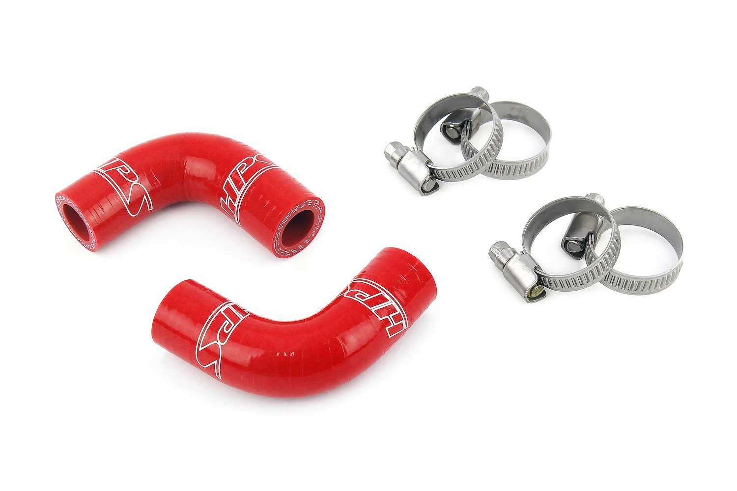 57-2068-RED Silicone Coolant Hose Kit, 3-Ply Reinforced Silicone, Replaces Rubber Heater & Transmission Coolant Hoses