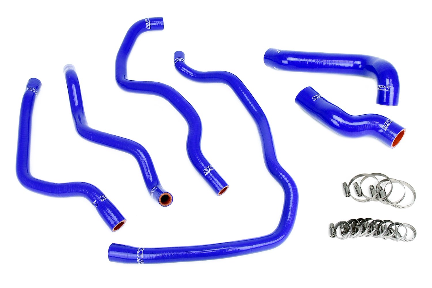 57-2076-BLUE Radiator and Heater Hose Kit, 3-Ply Reinforced Silicone, Replaces Rubber Radiator & Heater Hoses