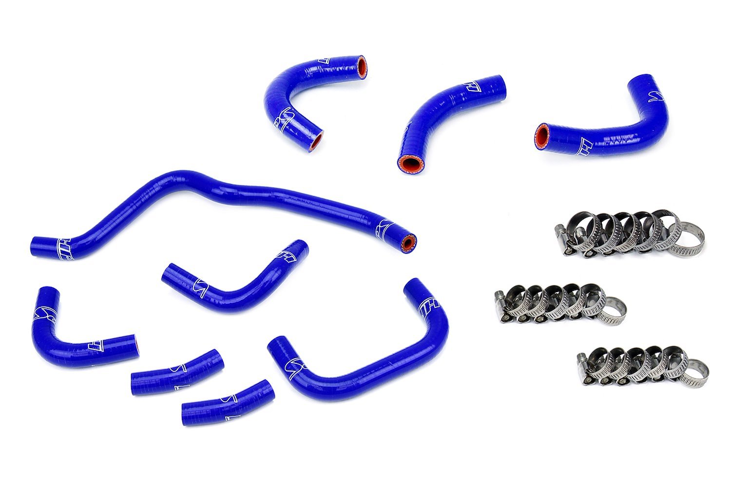 57-2079-BLUE Coolant Hose Kit, 3-Ply Reinforced Silicone, Upgraded Oil Cooler & Throttle Body Coolant Hoses