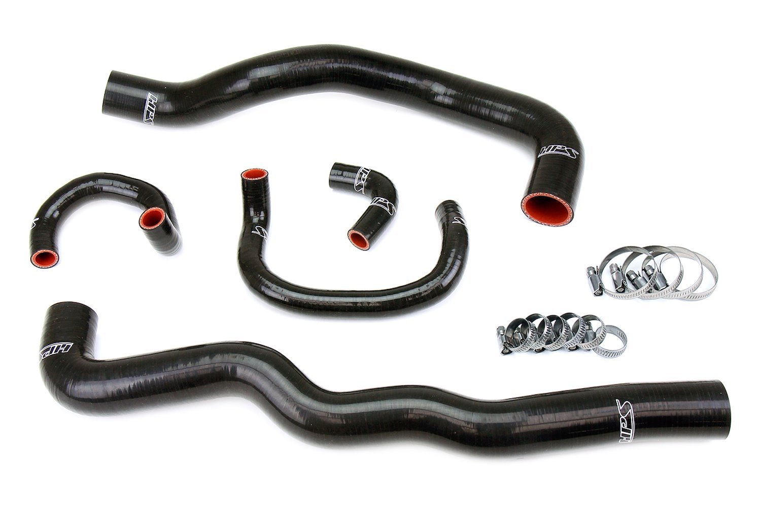 57-2082-BLK Radiator and Heater Hose Kit, 3-Ply Reinforced Silicone, Replaces Rubber Radiator & Heater Hoses
