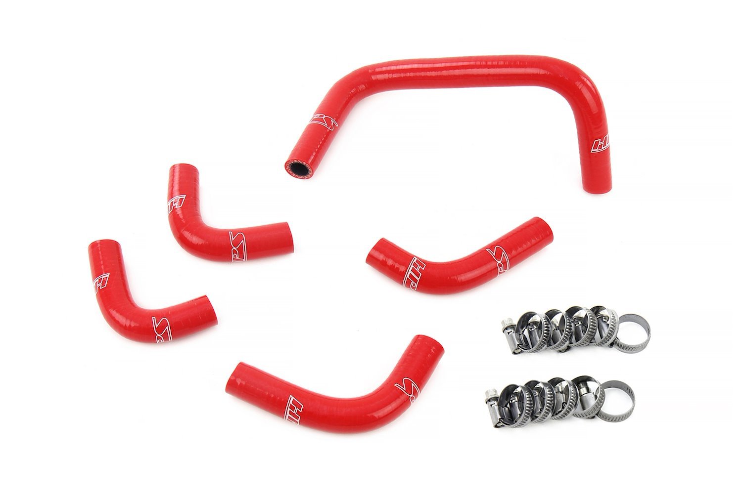 57-2134-RED Idle Air Control Valve Hose Kit, 3-Ply Reinforced Silicone, Replaces Rubber IDle Air Control Valve Hoses