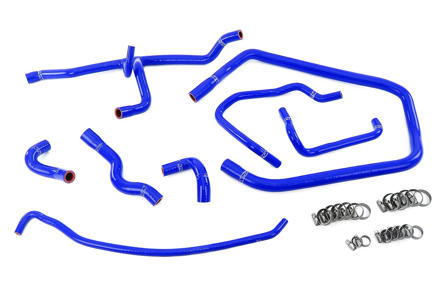 57-2137-BLUE Coolant Hose Kit, 3-Ply Reinforced Silicone, Replaces Heater, Throttle Body, Expansion Tank Hoses